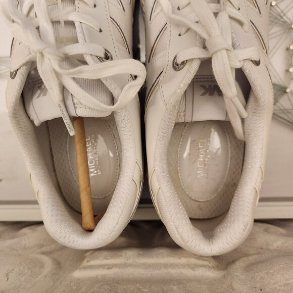 Michael Kors Rebel Sneaker - Women's. Optic white. NIB. Size 11 - Picture 7 of 13